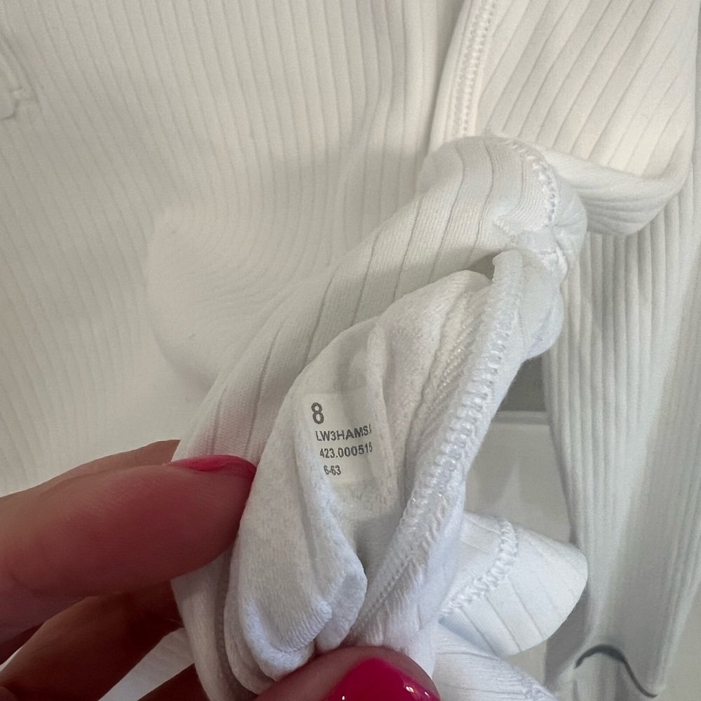 Lululemon Its Rulu Ribbed Cropped Half Zip - Picture 4 of 4